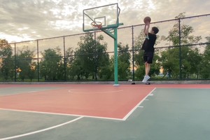 篮球训练视频素材无剪辑